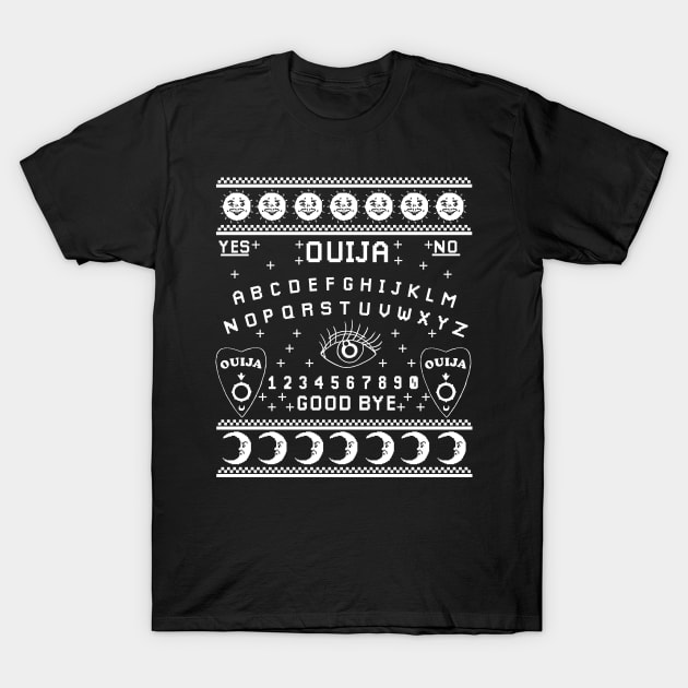 Ouija Ugly Sweater T-Shirt by absolemstudio